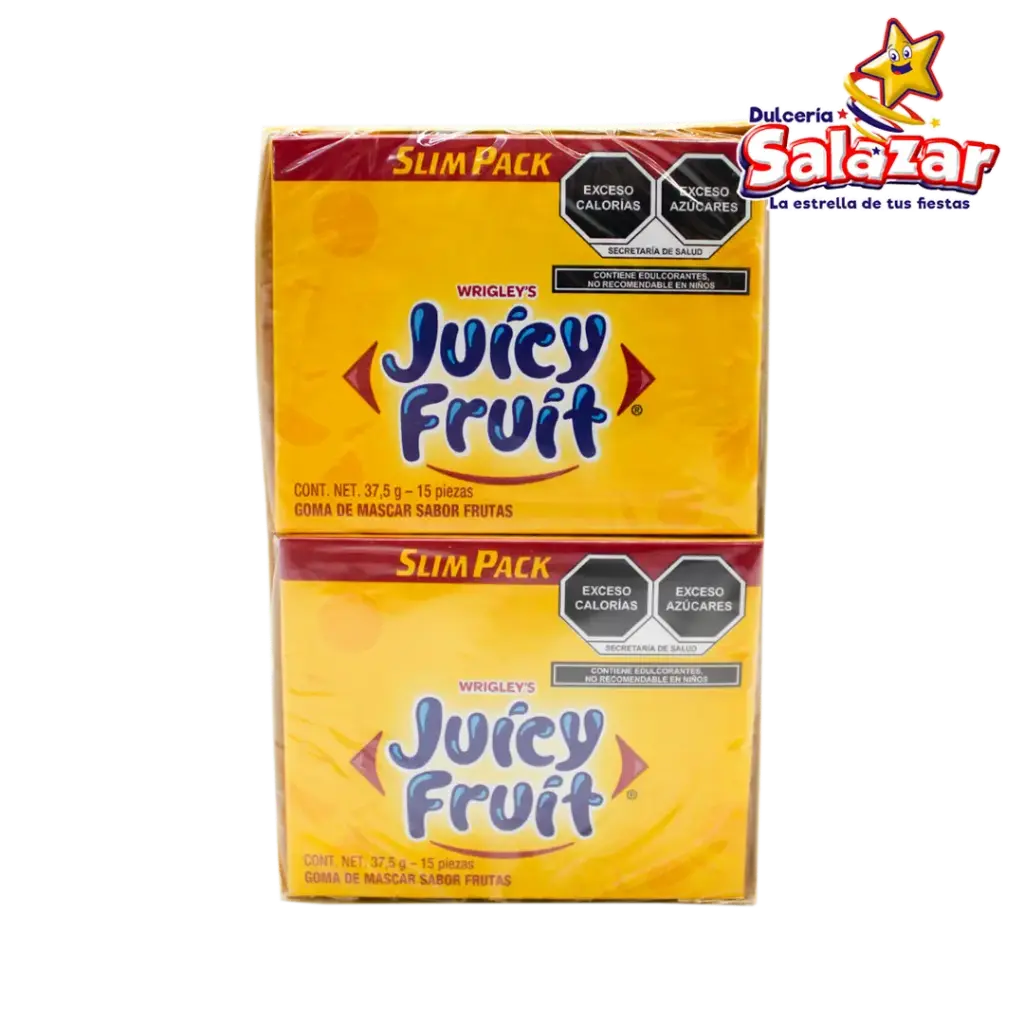 JUICY FRUIT 15S SLIMPACK -D.40.5G- "C/12/10"