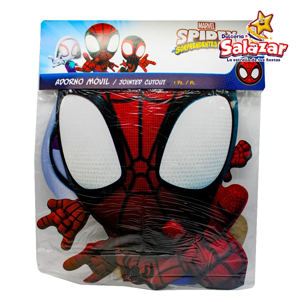 ADORNO MOVIL DE PERSONAJE SPIDEY GRANMARK -D.1PZA- "C/6/1"