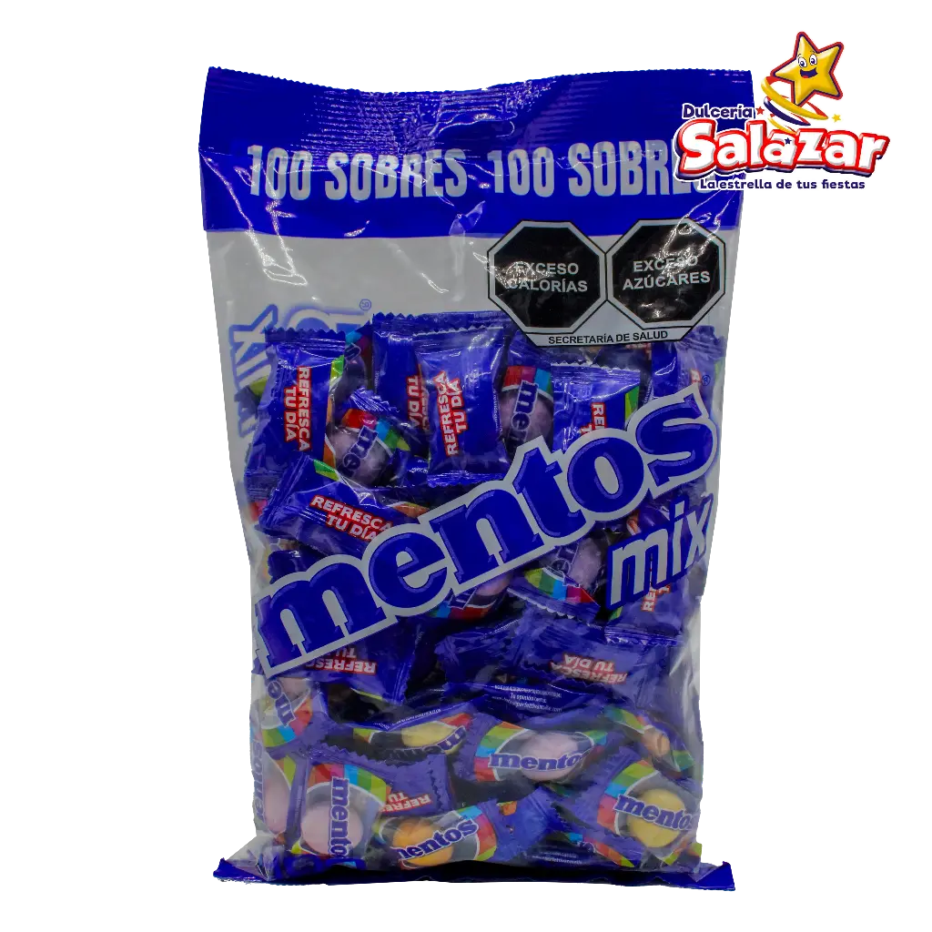[CHU0071] MENTOS MIX BOLSA -B.100PZ- "C/30/100"