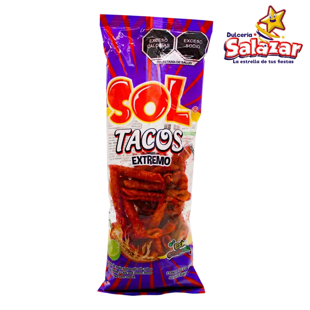 TUBI TACOS EXTREMO "C/54/100GR"