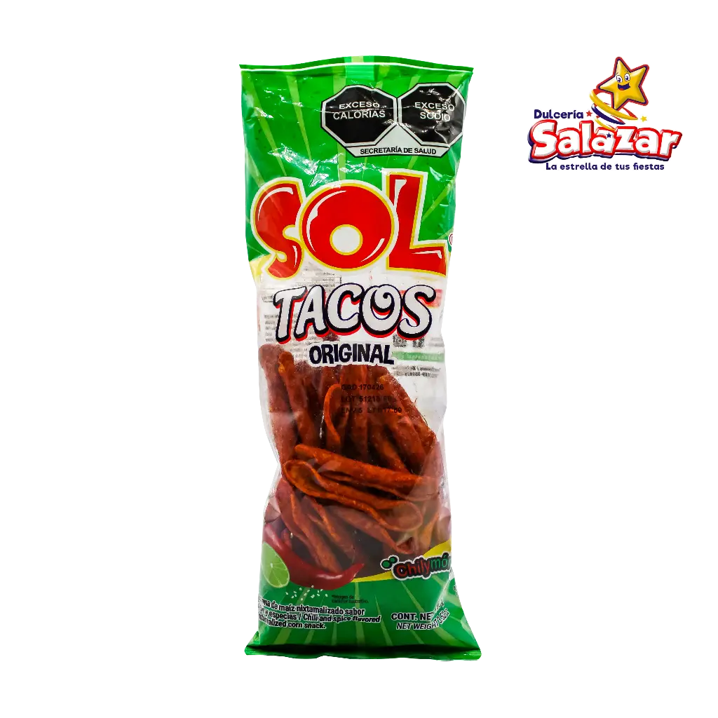 [SOL0060] TUBI TACOS "C/54/100GR"