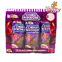 CHOCO BISCOCHO FRESA HUBIN -D.12PZ- "C/24/12"
