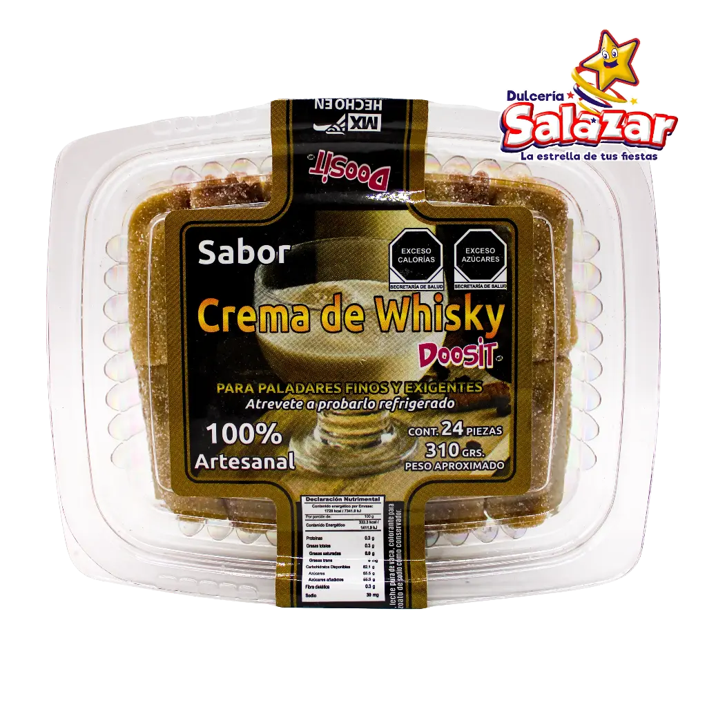 [PATR0026] BORRACHITO CREMA DE WHISKY  -D.24PZ- "C/32/24"
