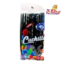 CUCHILLO NEGRO REYMA CCH25NE B.25PZ "C/20/25"