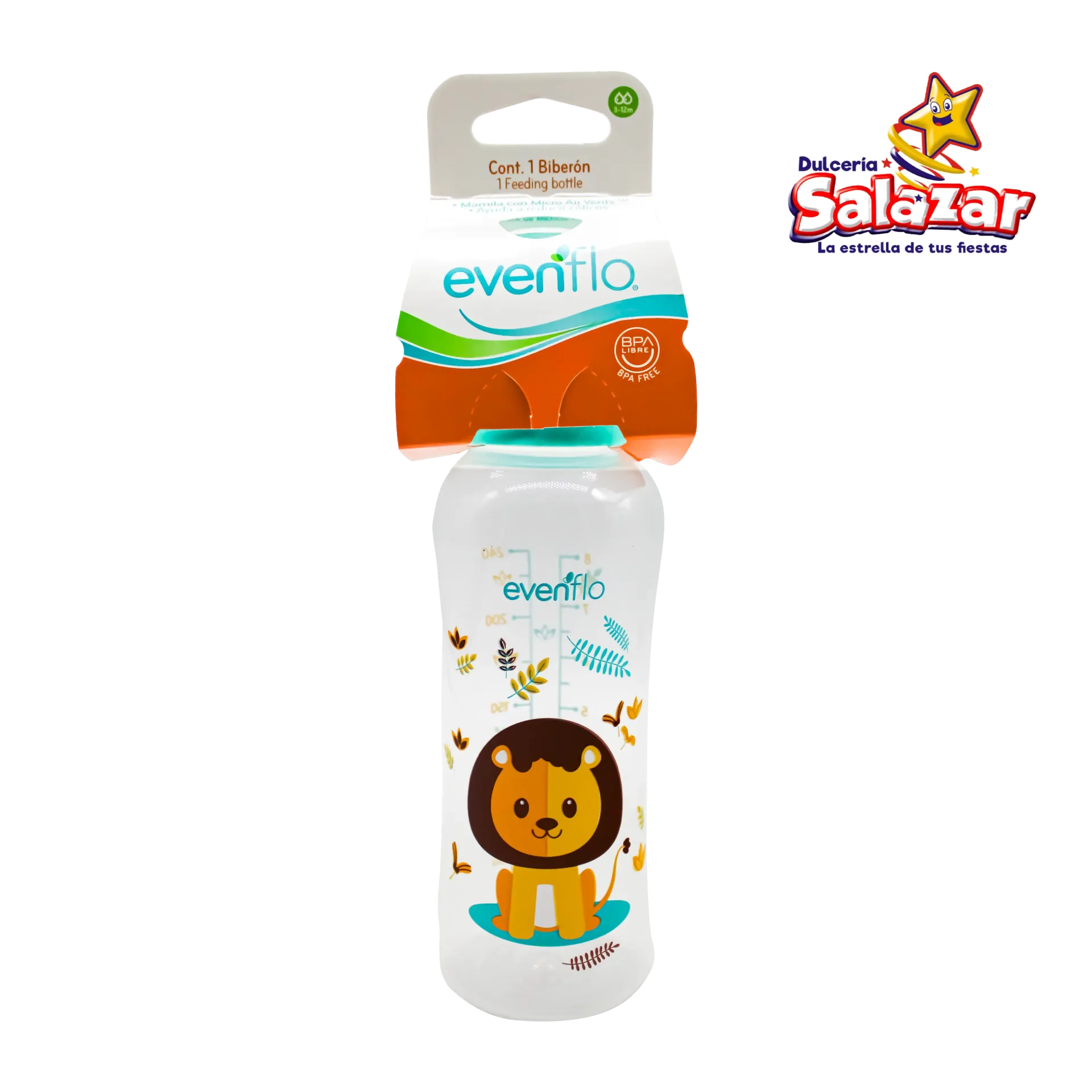 [ABARROTE0404] BIBERON EVENFLO DREAMS 8OZ "C/1/1"