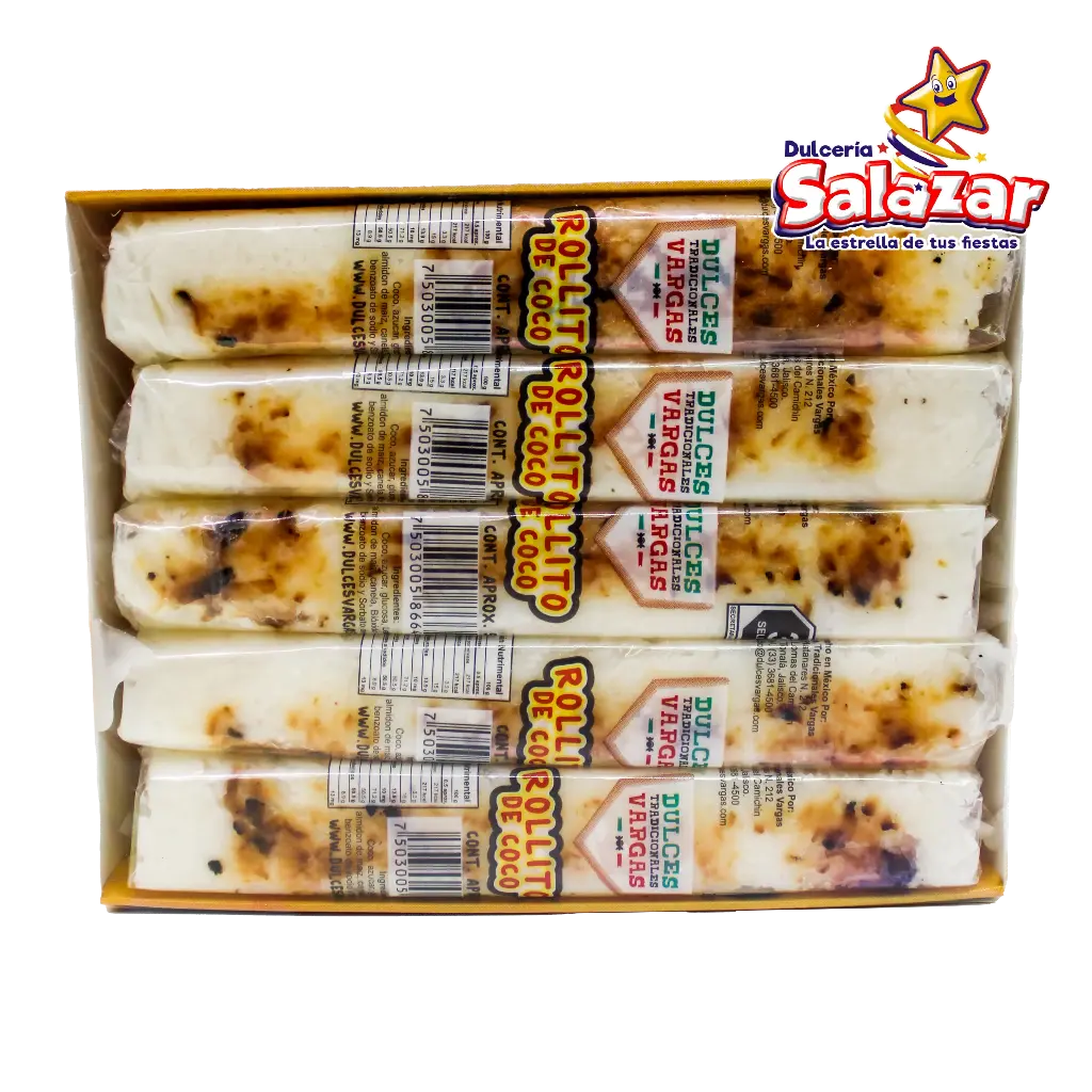 [MAY0029] ROLLITO DE COCO VARGAS -D.50GR- "C/40/50"