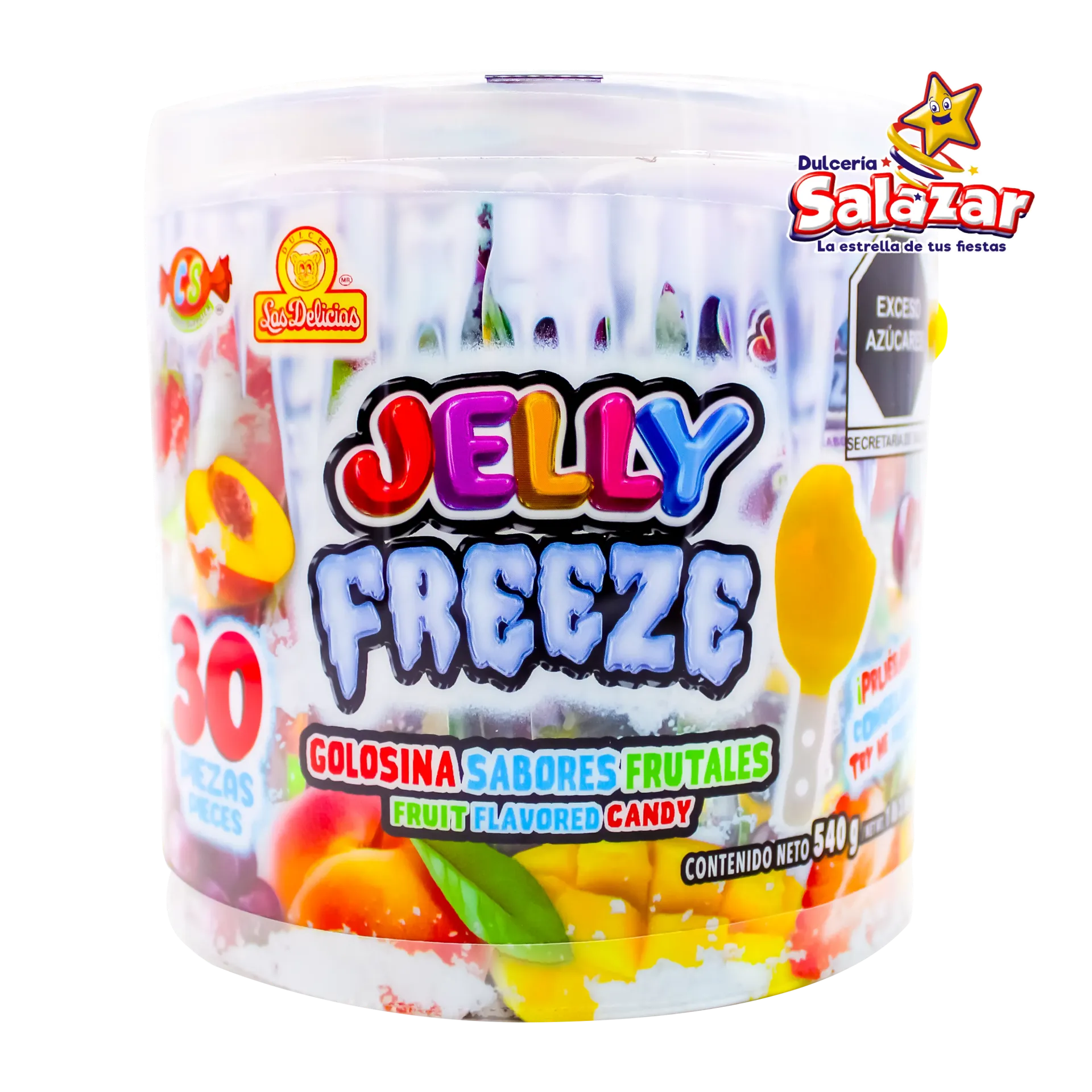 [DEL0499] JELLY FREEZE DELICIAS -VIT.540GR- "C/12/30"