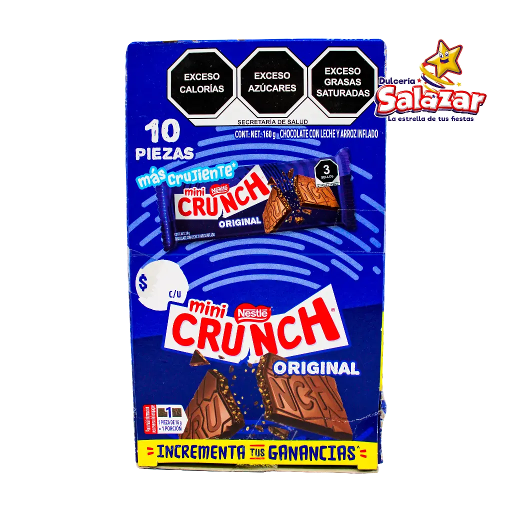 MINI CRUNCH CHOCOLATE -D.16GR- "C/8/10"