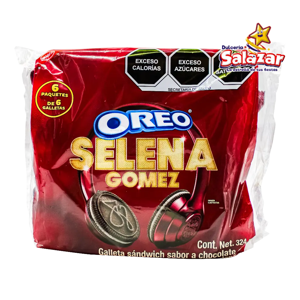[ADA0353] GALLETA OREO SELENA'S CHOCOLATE -D.324GR- "C/18/6"