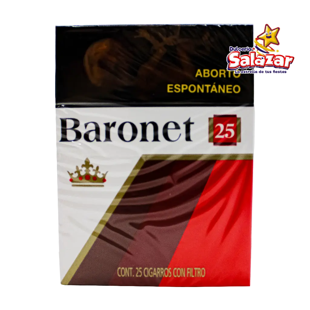 [CIGPHL0036] CIGARRO BARONET 25s "P/8/1" 
