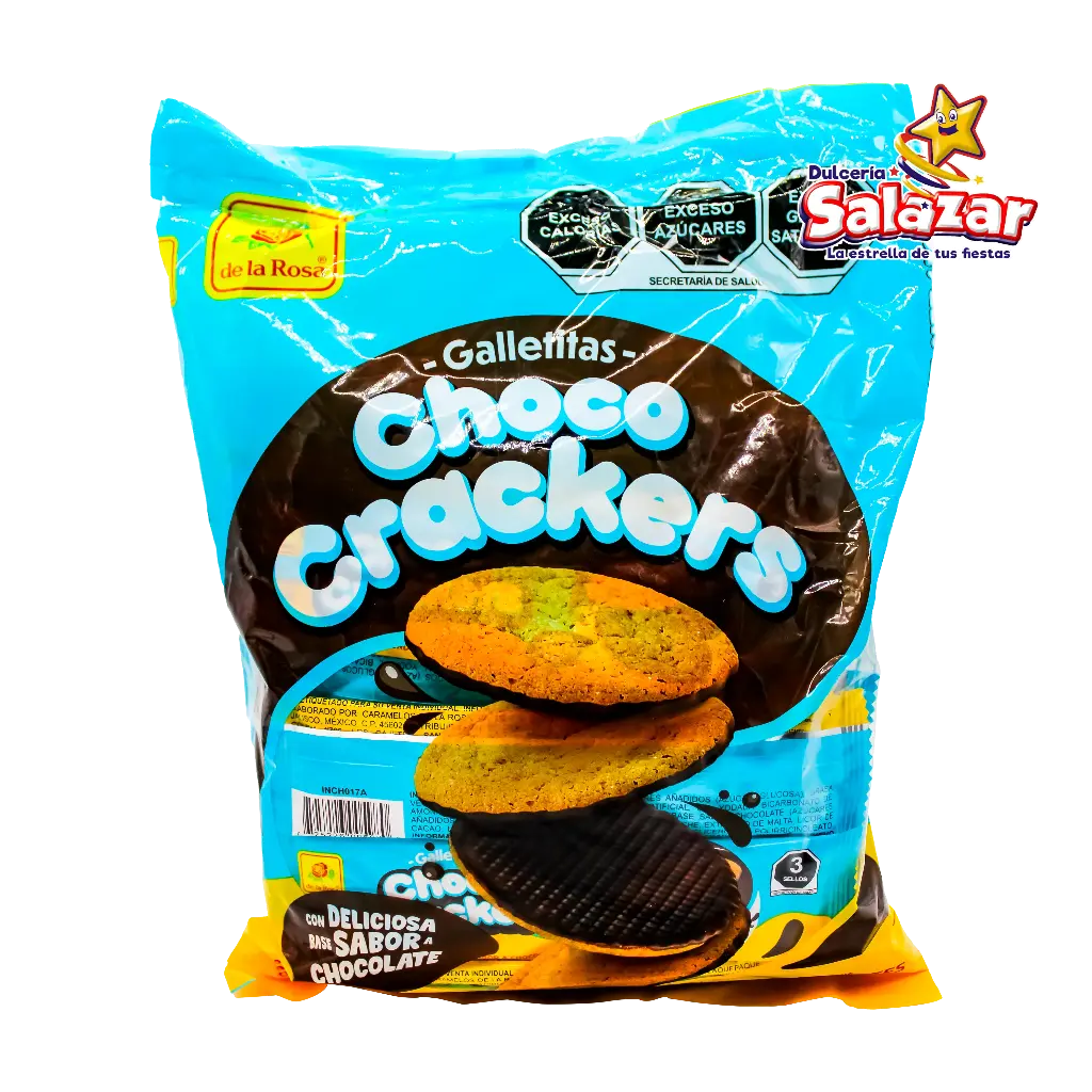 CHOCO CRACKERS LA ROSA -B.432GR- "C/18/30"