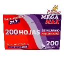 MEGA MAX 200 HOJAS PRECORTADAS CHICAS "C/8/1"