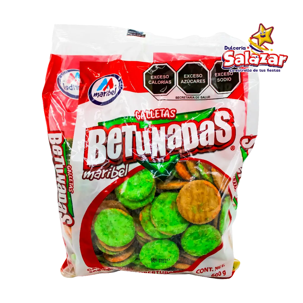 [MRB0003] BETUNADA GALLETA MARIBEL -B.600G- "C/8/1"
