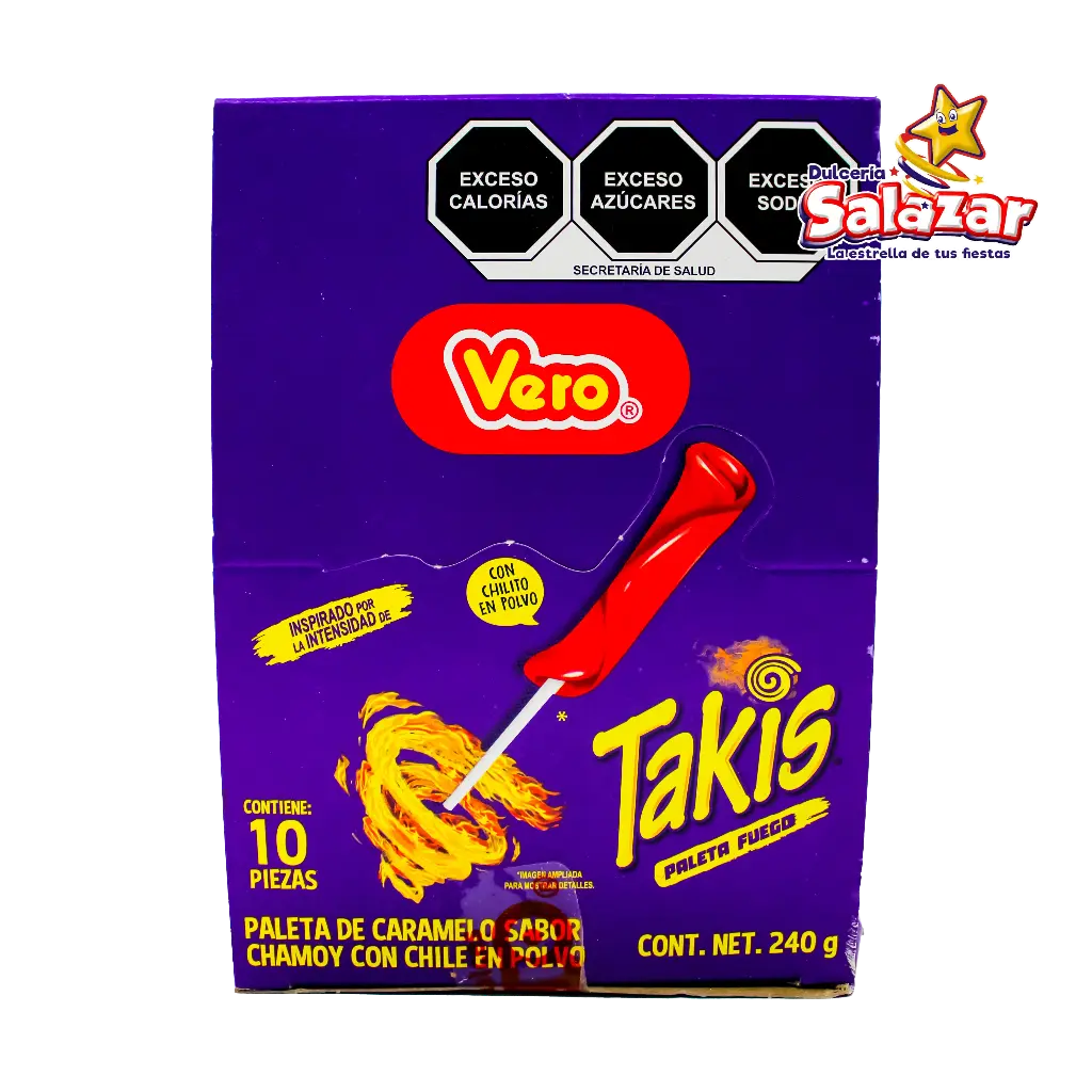 PALETA TAKIS VERO -D.240G- "C/24/10"