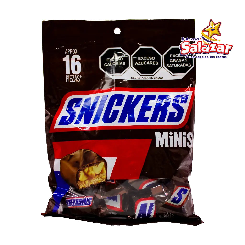 CHOCOLATE SNICKERS MINI -B.144GR- "C/12/16"