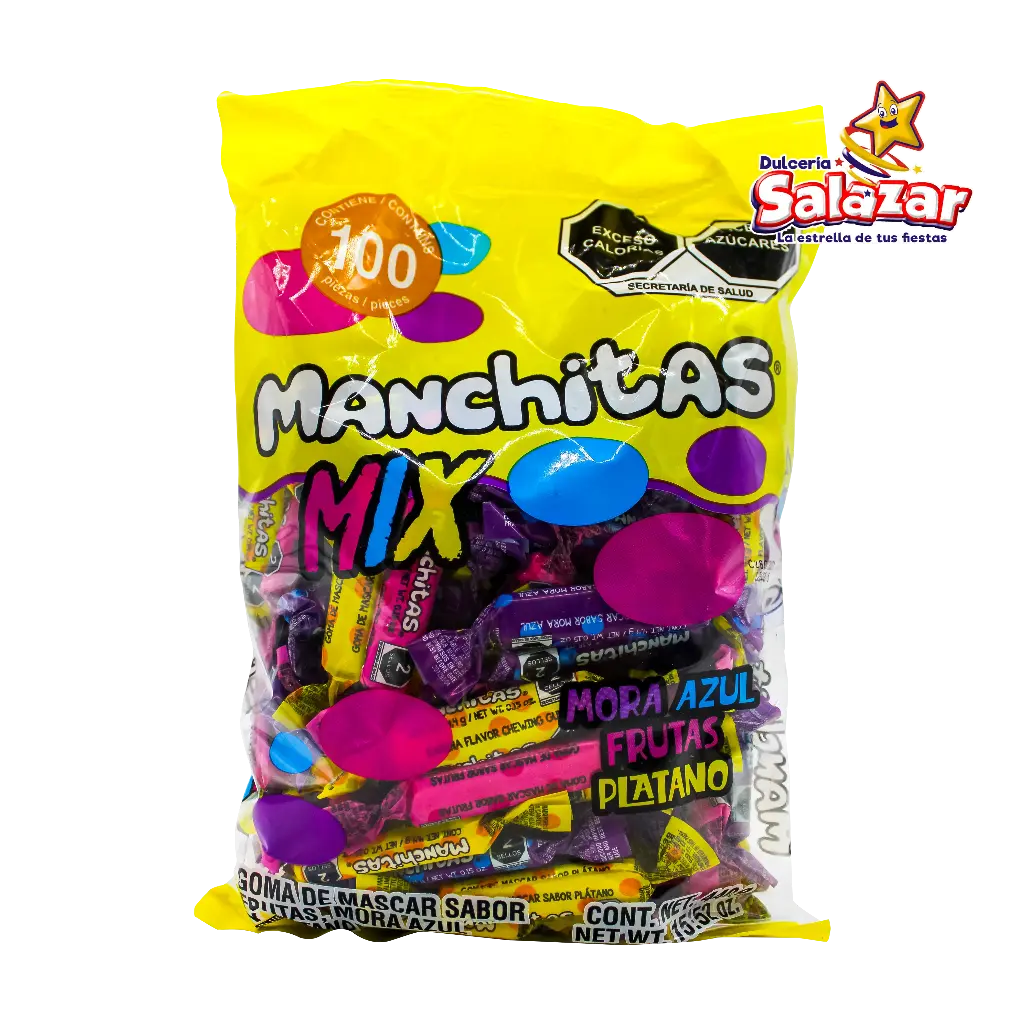 [TEC0086] CHICLE MANCHITAS MIX -B.440GR- "C/20/100