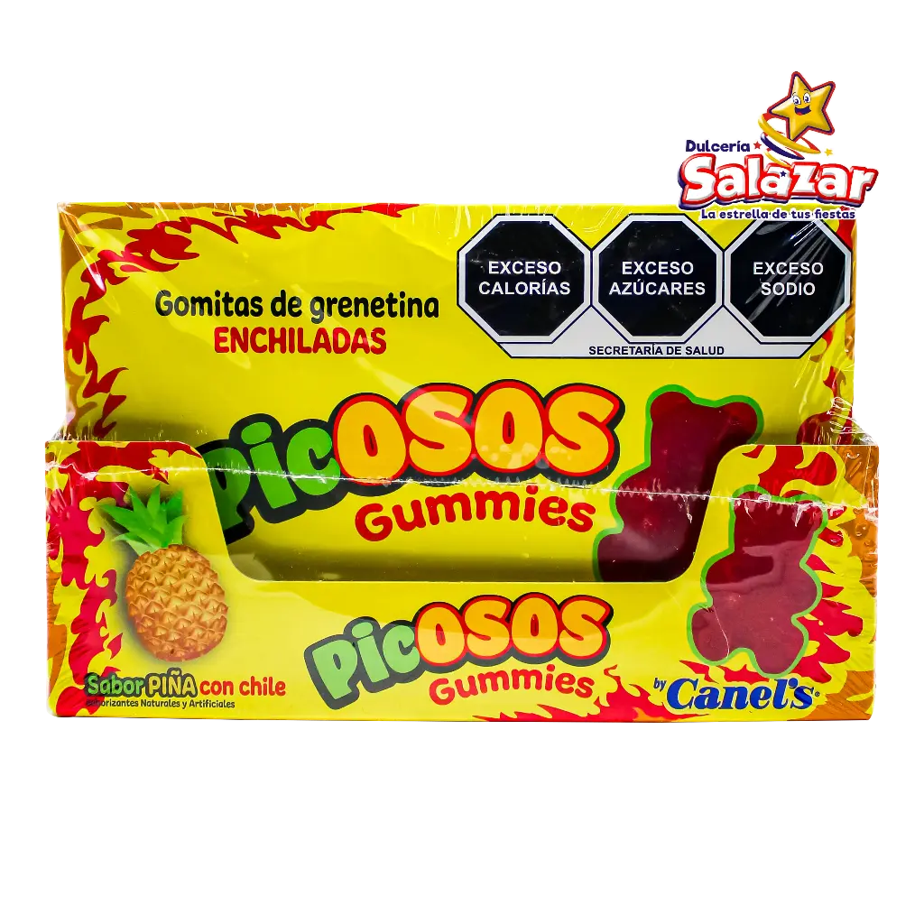 [CAN0135] PICOSOS GUMMIES PIÑA CHILE CANELS-D.935G.- " C/6/11"