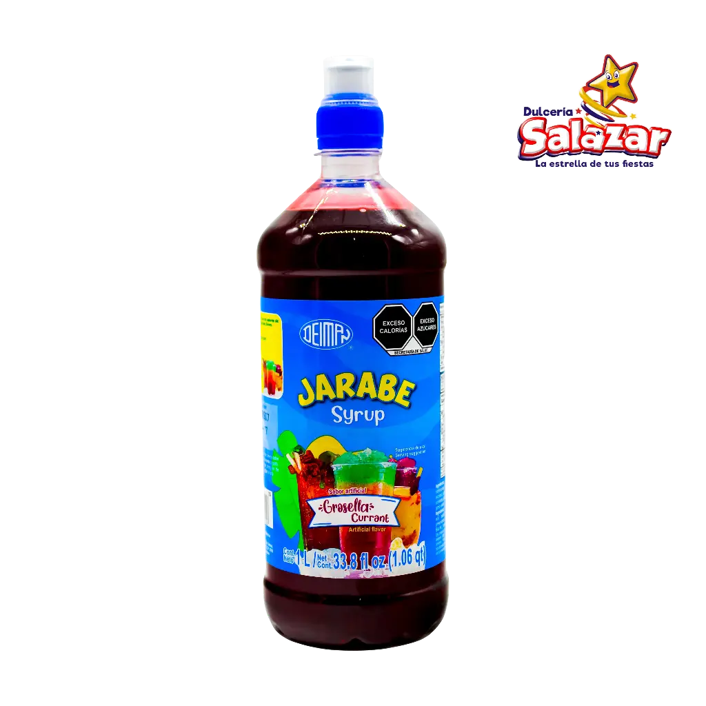 [DEIM0060] JARABE DEIMAN GROSELLA -BOT.1L- "C/1/1"
