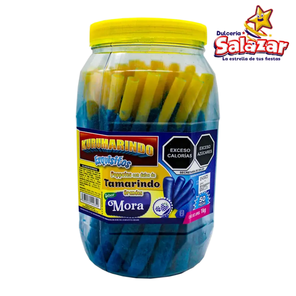 TAMARINDO BANDERILLA MORA AZUL GRANDE KU -V.1KG- 
