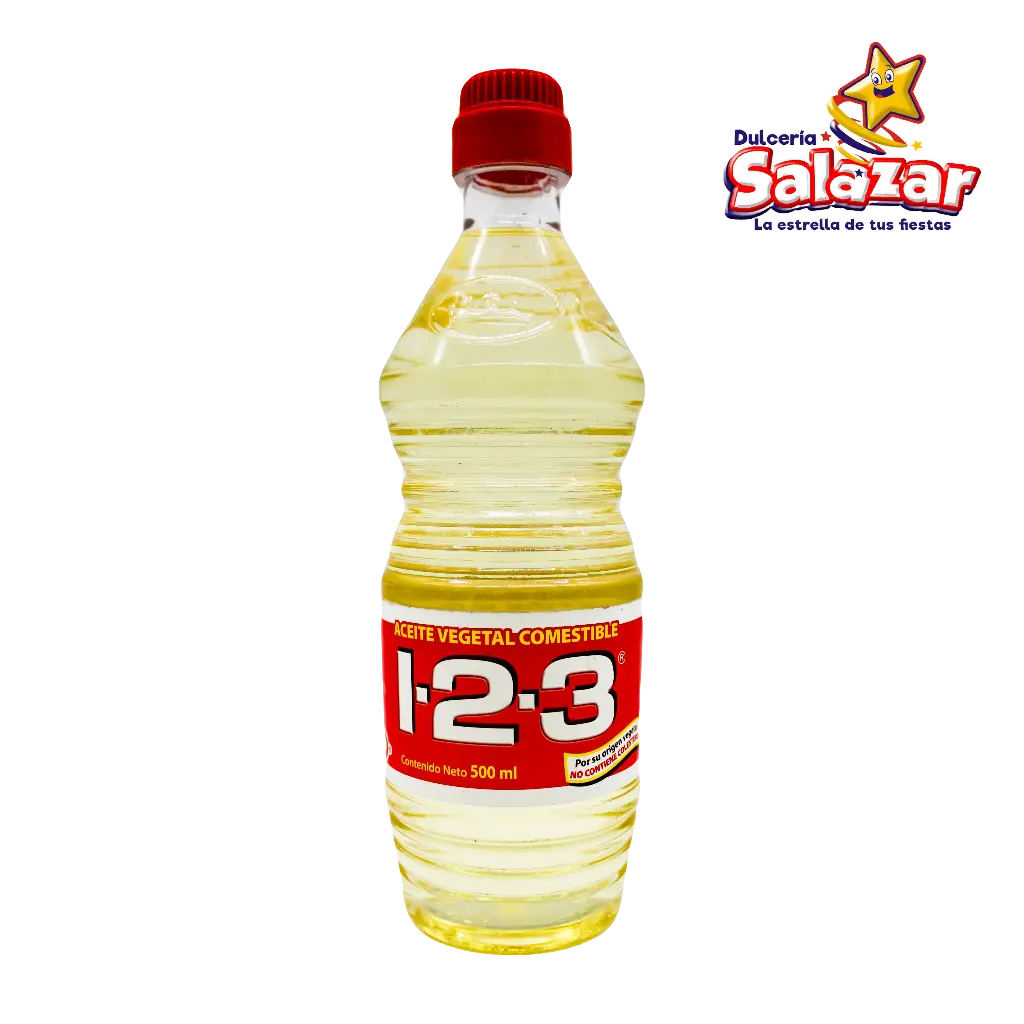 [ABARROTE0036] ACEITE 123 -B.500ML-  "C/24/1" 