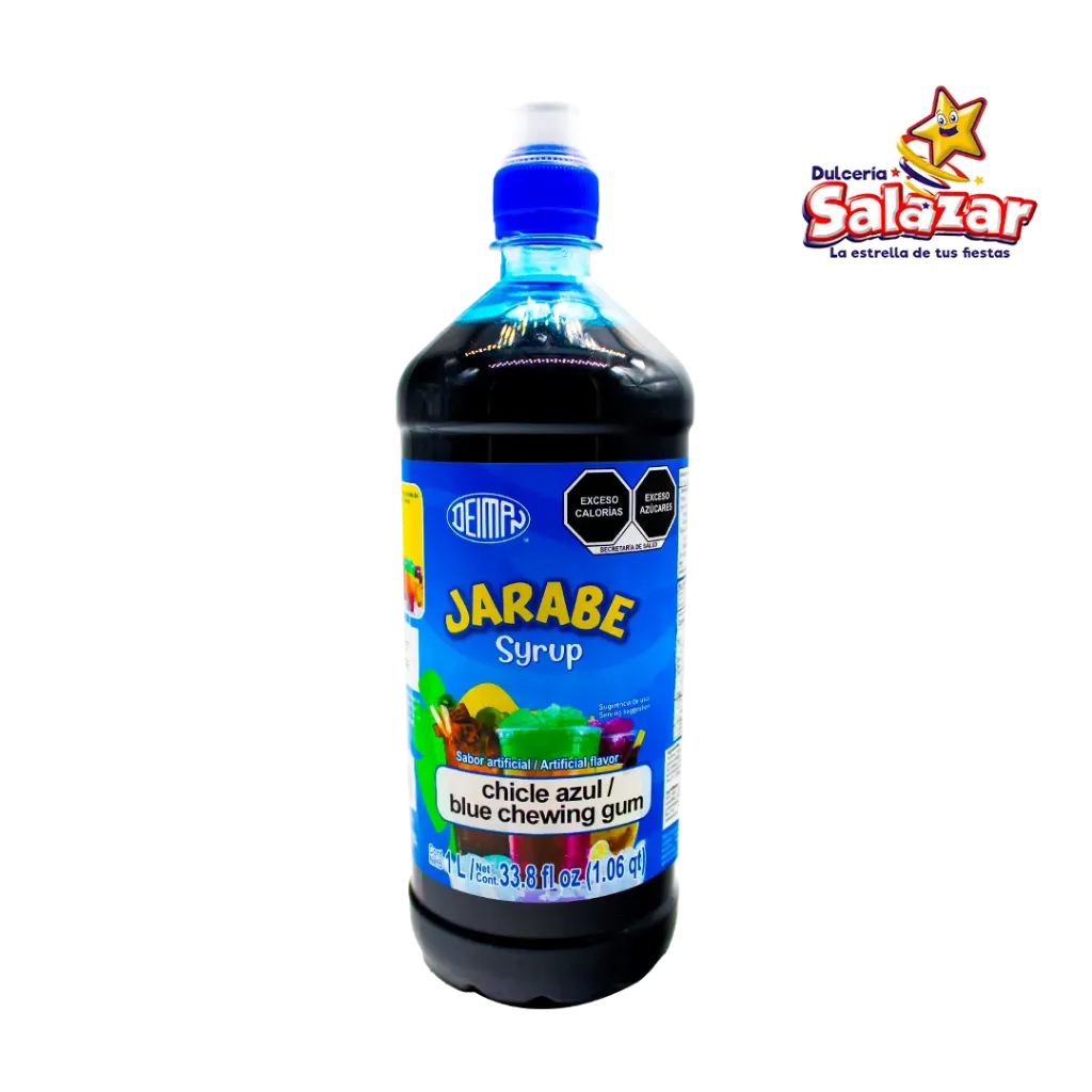 [DEIM0107] JARABE DEIMAN CHICLE AZUL -BOT.1L- "C/1/1"