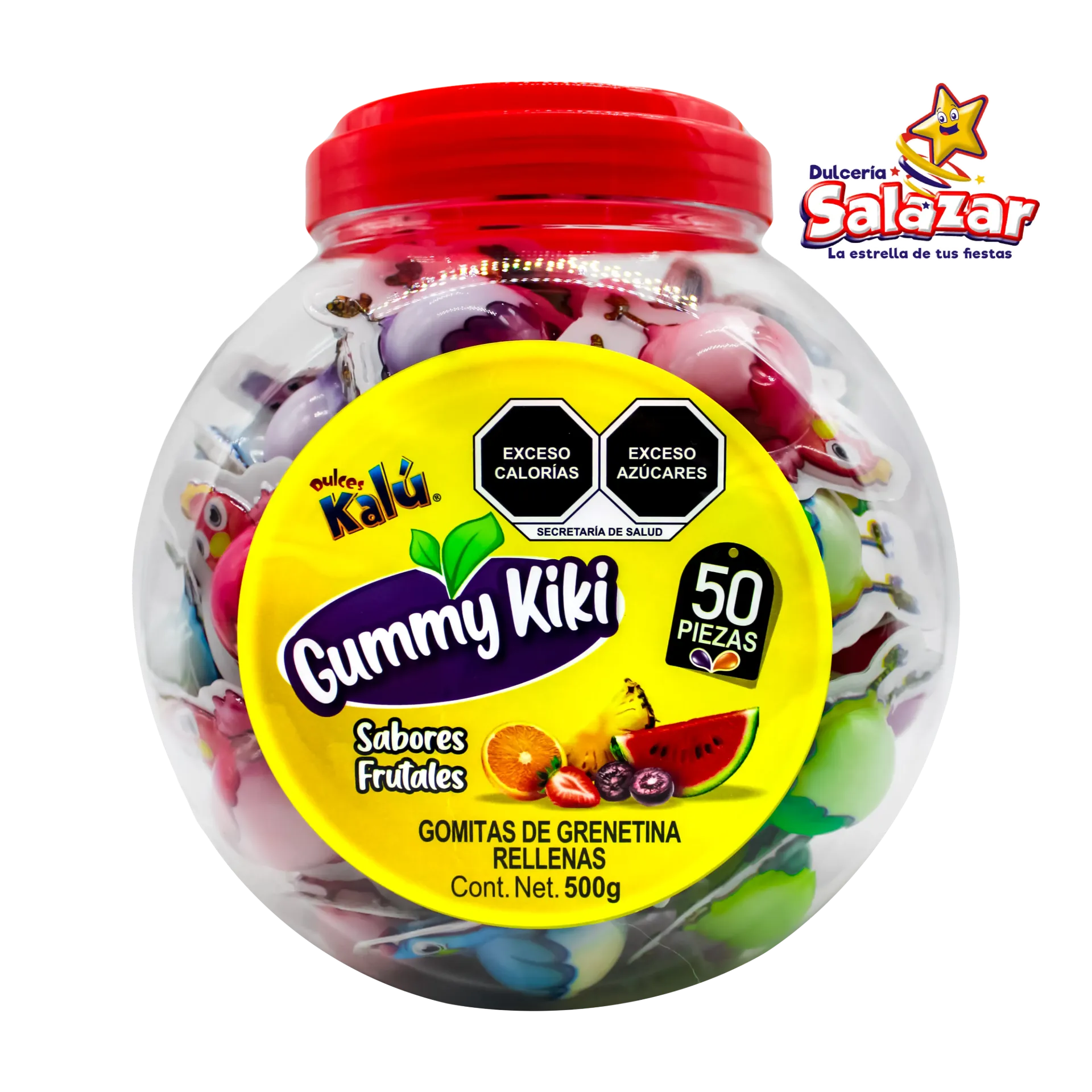 [CHI0130] GOMITA GUMMY KIKIS KALU VITROLERO "C/12/50"