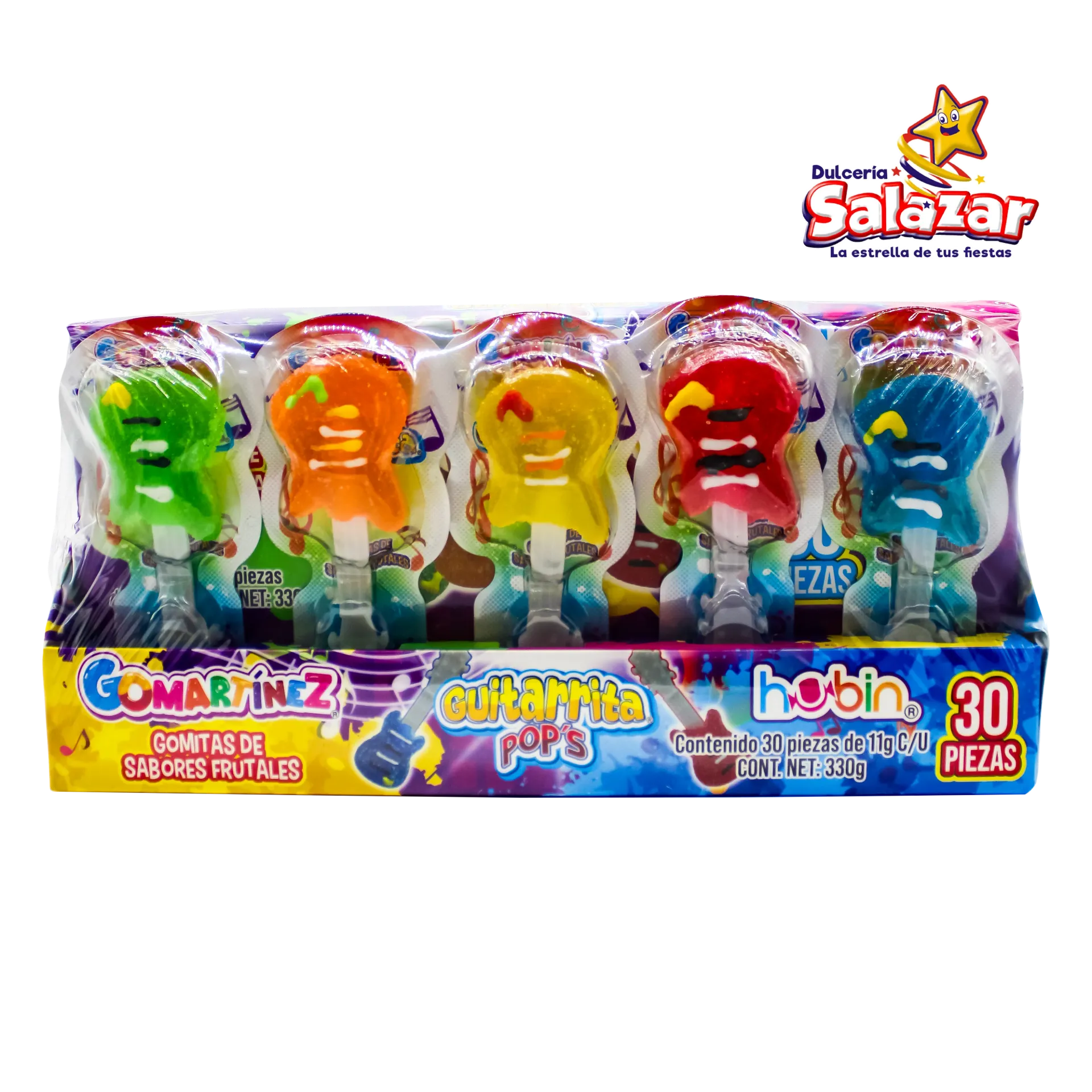 [HUB0071] GUMMY GUITARRITA POP -D.330GR- "C/16/30"
