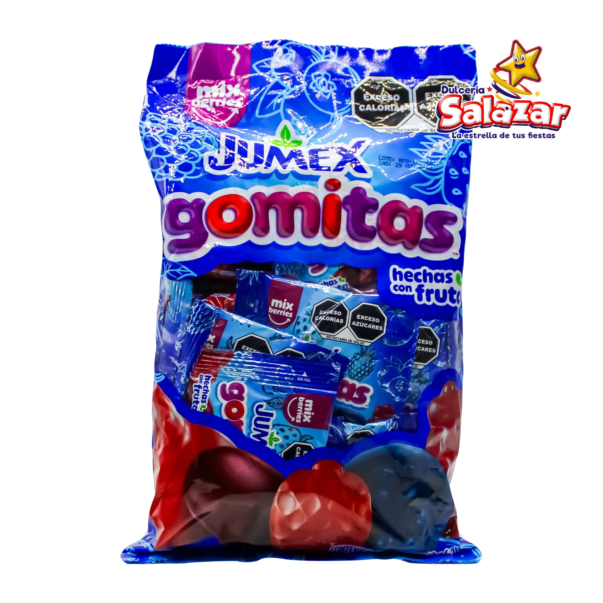 [JUM0022] GOMITAS JUMEX MIX BERRIES -B.500GR- "C/4/1"