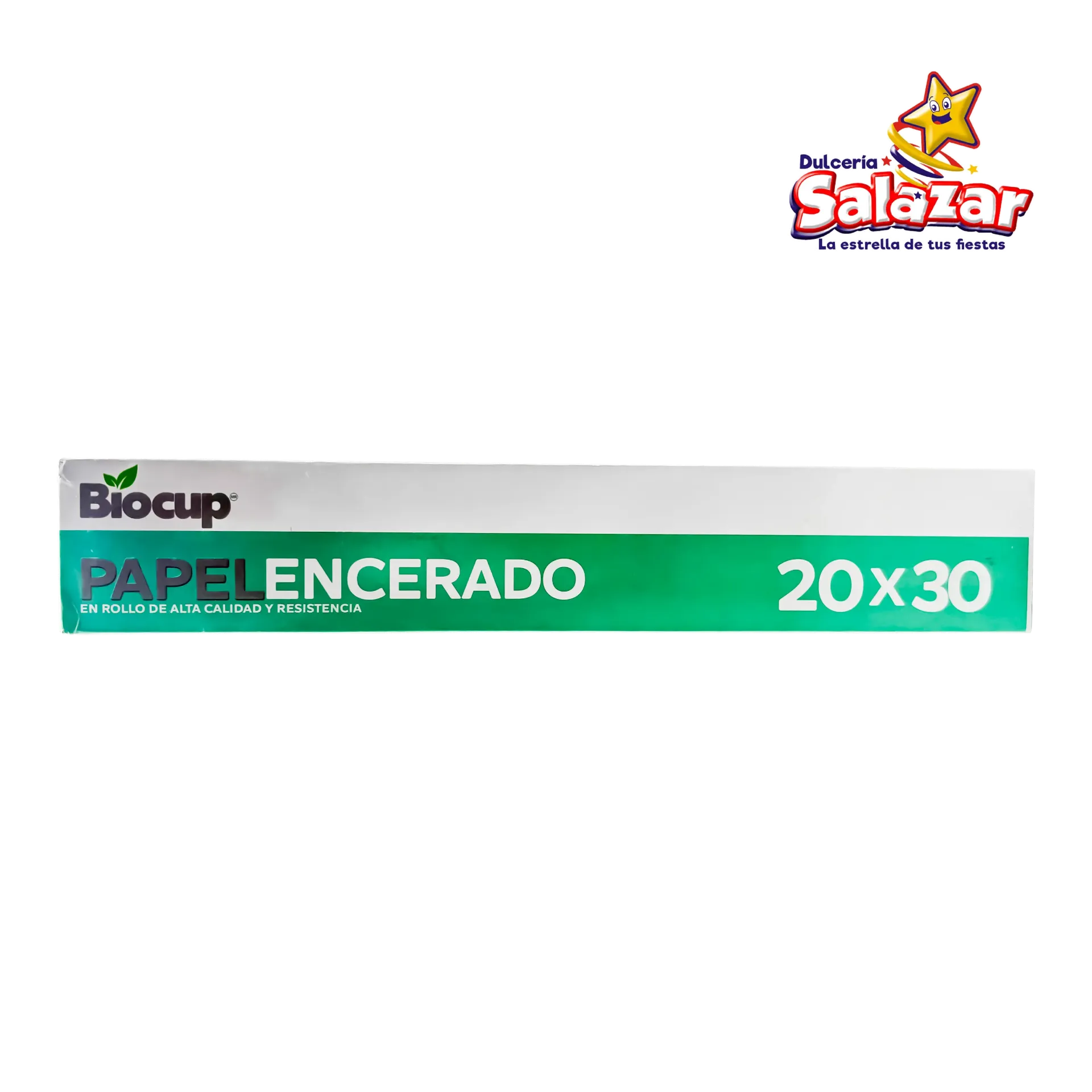 PAPEL ENCERADO BIOCUP 20X30 CASERO "C/25/1"