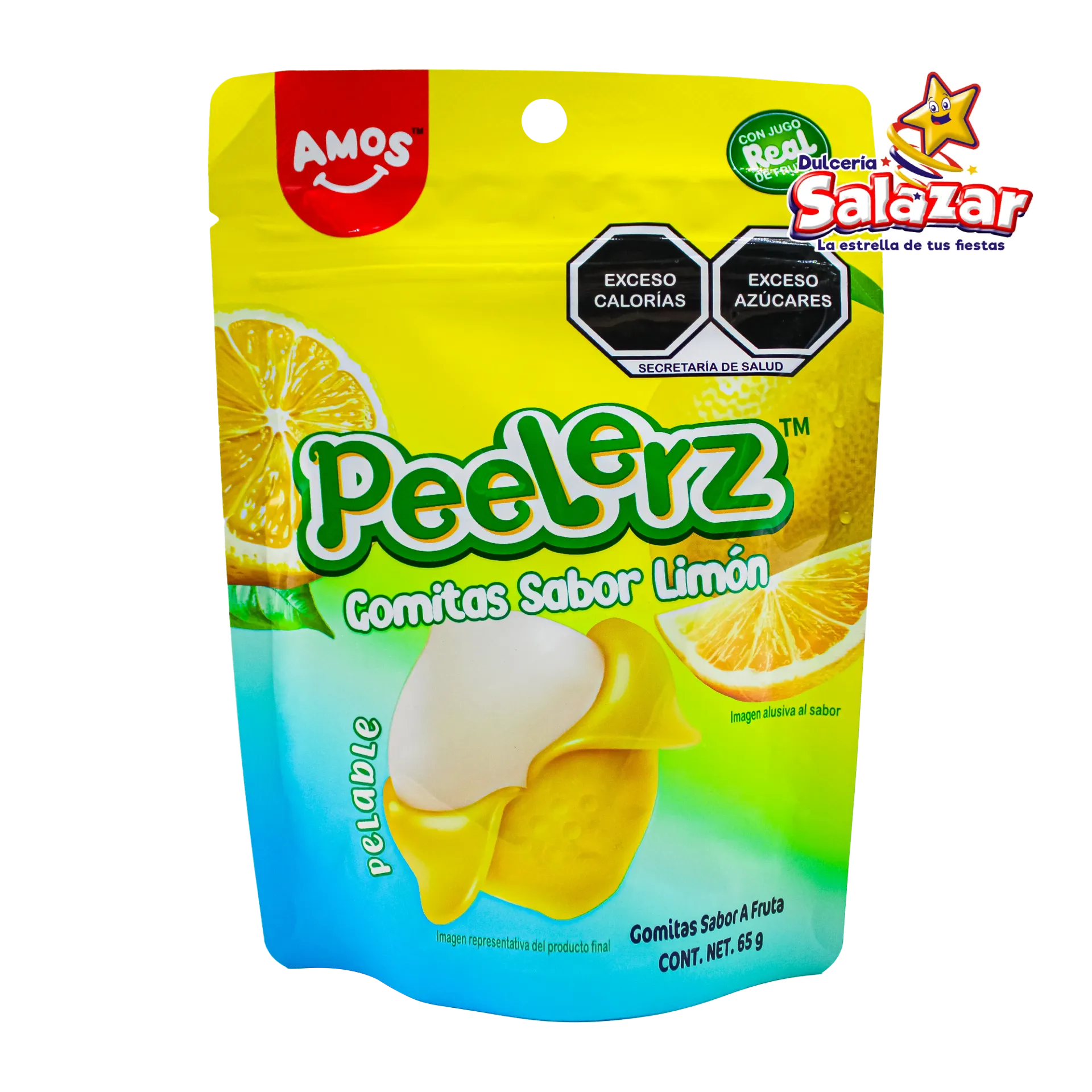 [COLO0025] GOMITA PEELERZ LIMON -B.65GR- "C/48/1"