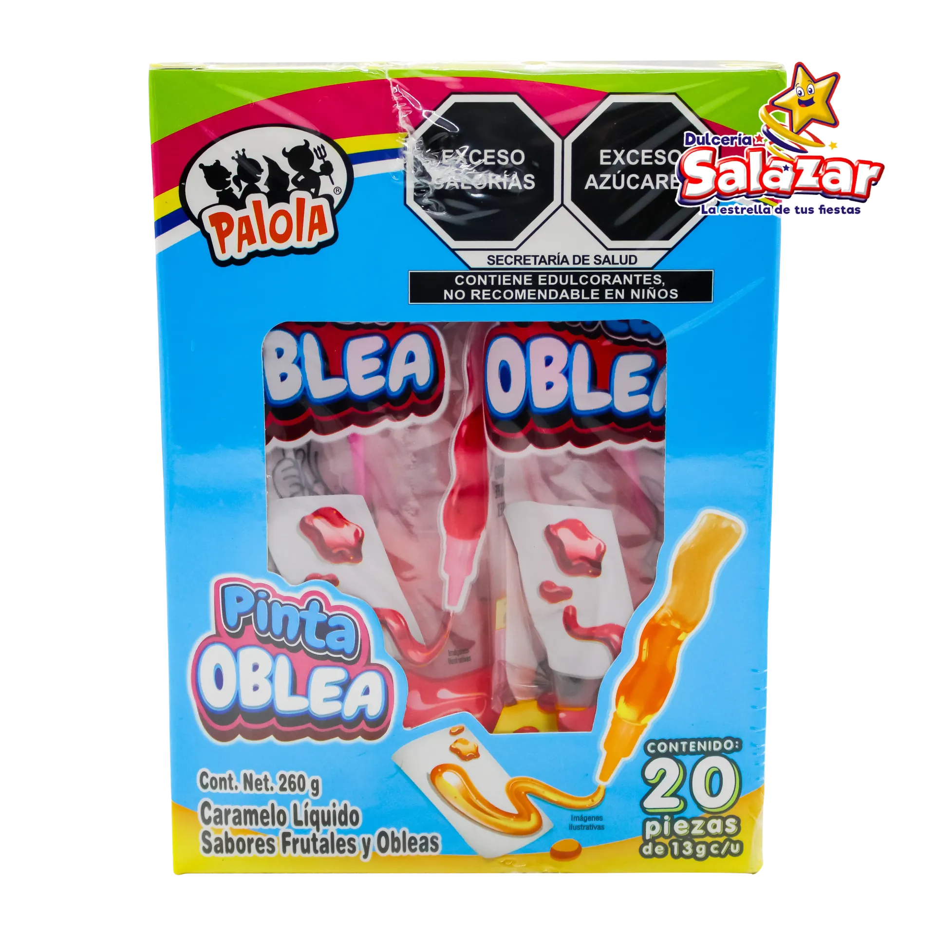[DEL0510] PINTA OBLEA PALOLA DELICIAS -D.180GR- "C/18/20"
