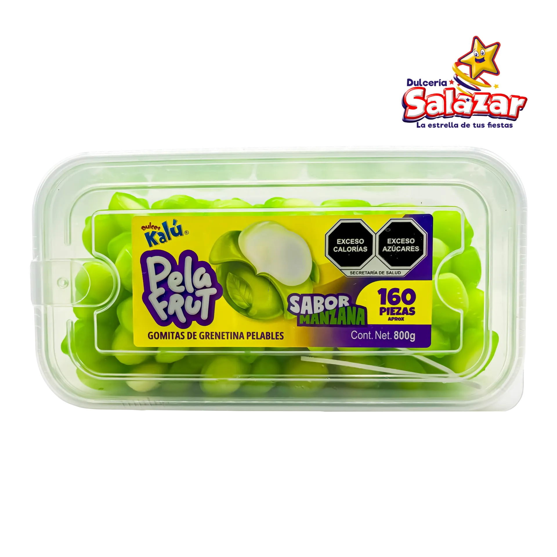 [CHI0133] GOMITA PELAFRUT MANZANA -E.800GR- "C/12/160"