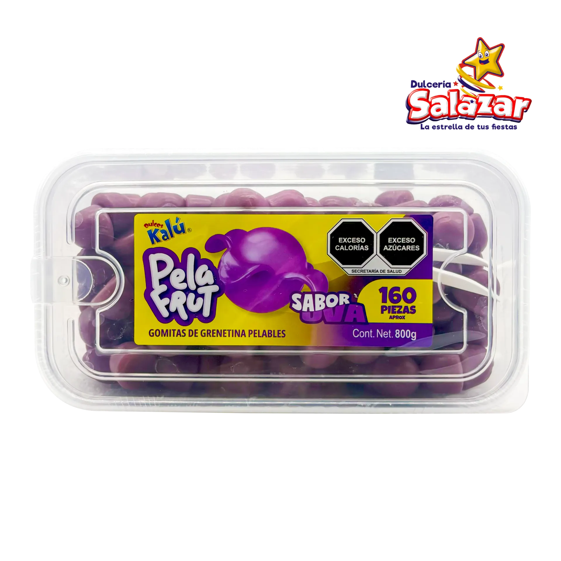 [CHI0137] GOMITA PELAFRUT UVA KALU -E.800GR- "C/12/160"