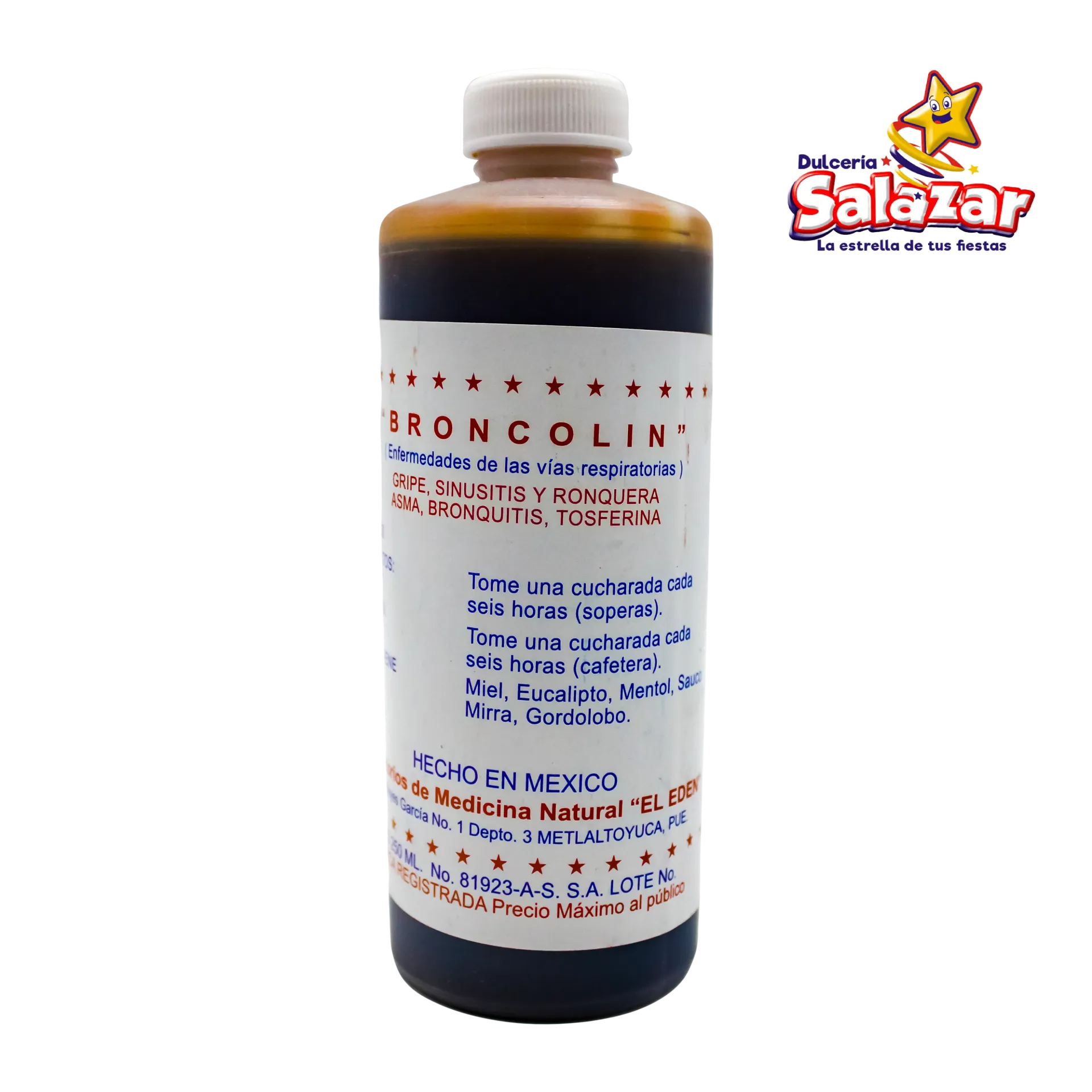 JARABE BRONCOLIN  -BOT.250ML-