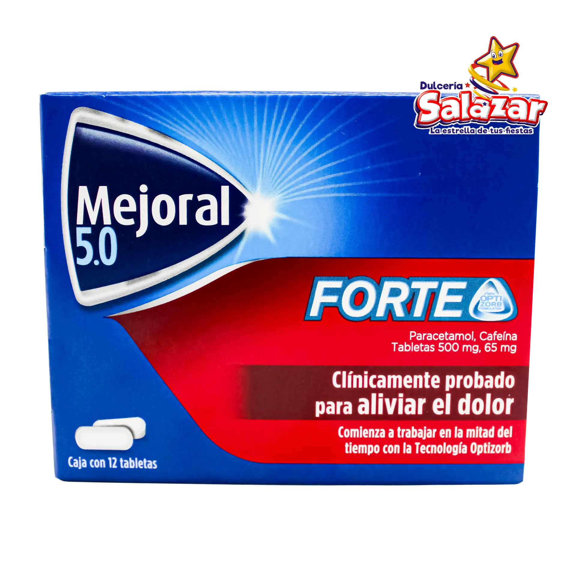 MEJORAL FORTE TAB 500MG -E.1PZA-