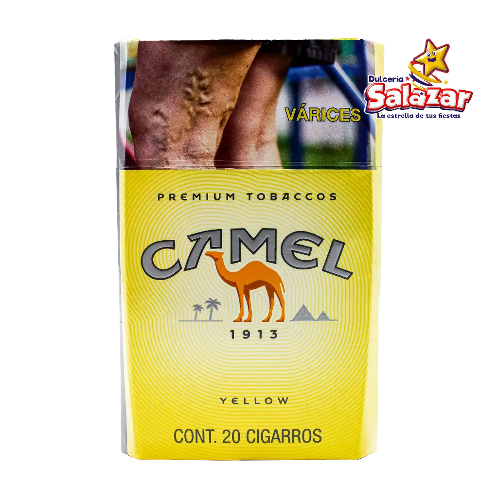 [CIG0023] CIGARRO CAMEL YELLOW 25s "P/8/1"