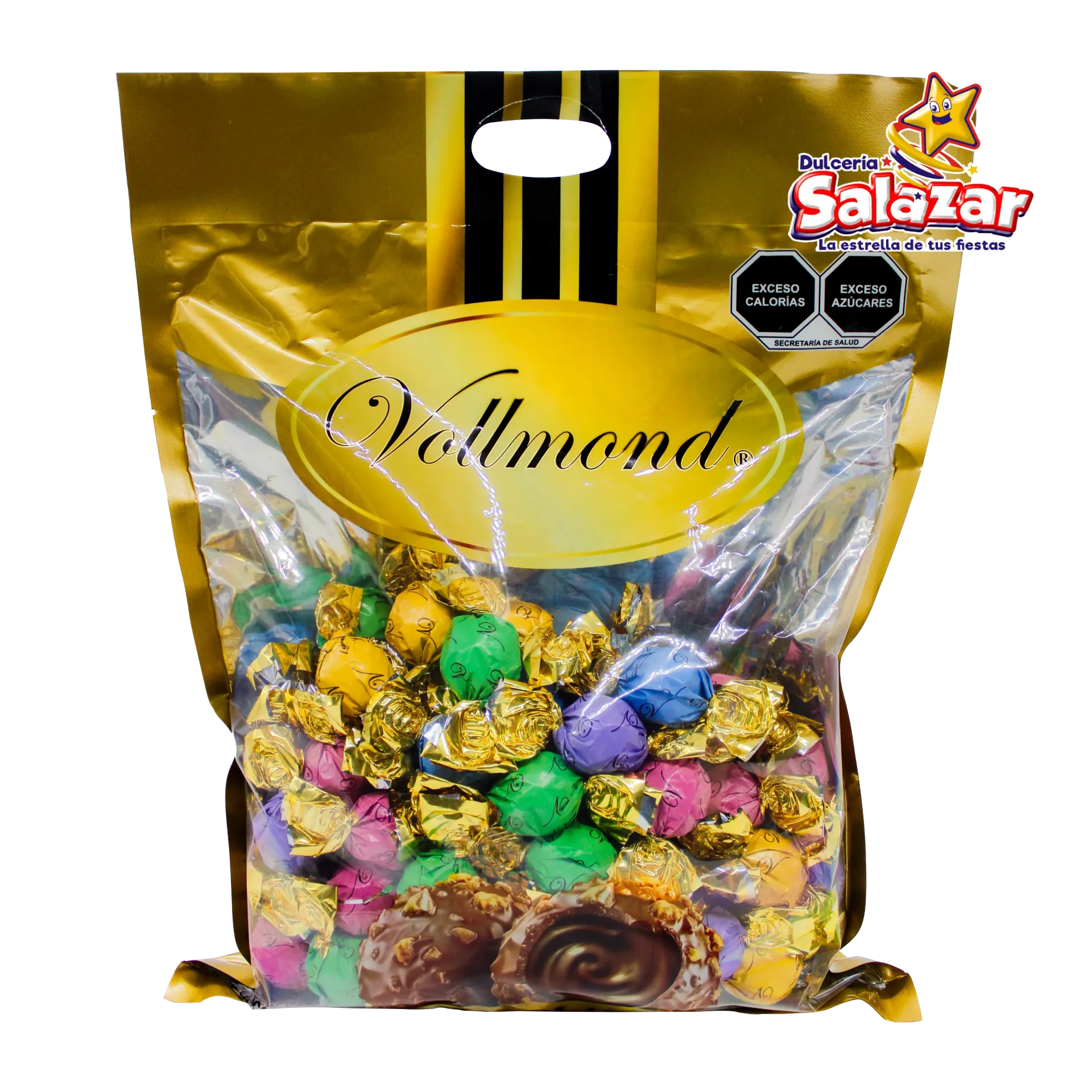 VOLLMOND DOBLE MOÑO CHOCOLATE SURTIDO KALU -B.1KG- "C/12/1"