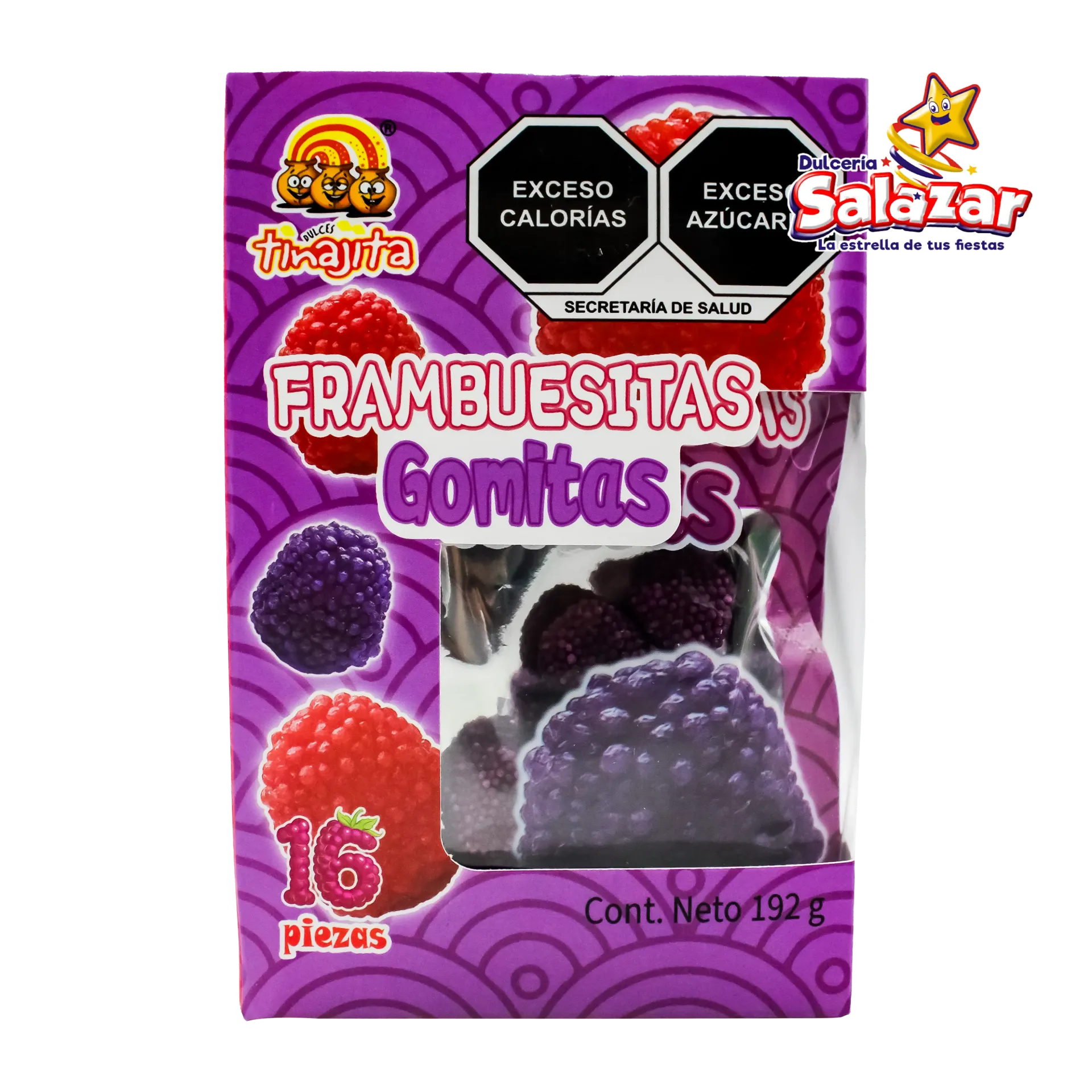 FRAMBUESITAS GOMITAS TINAJITA -D.192GR- "C/30/16"
