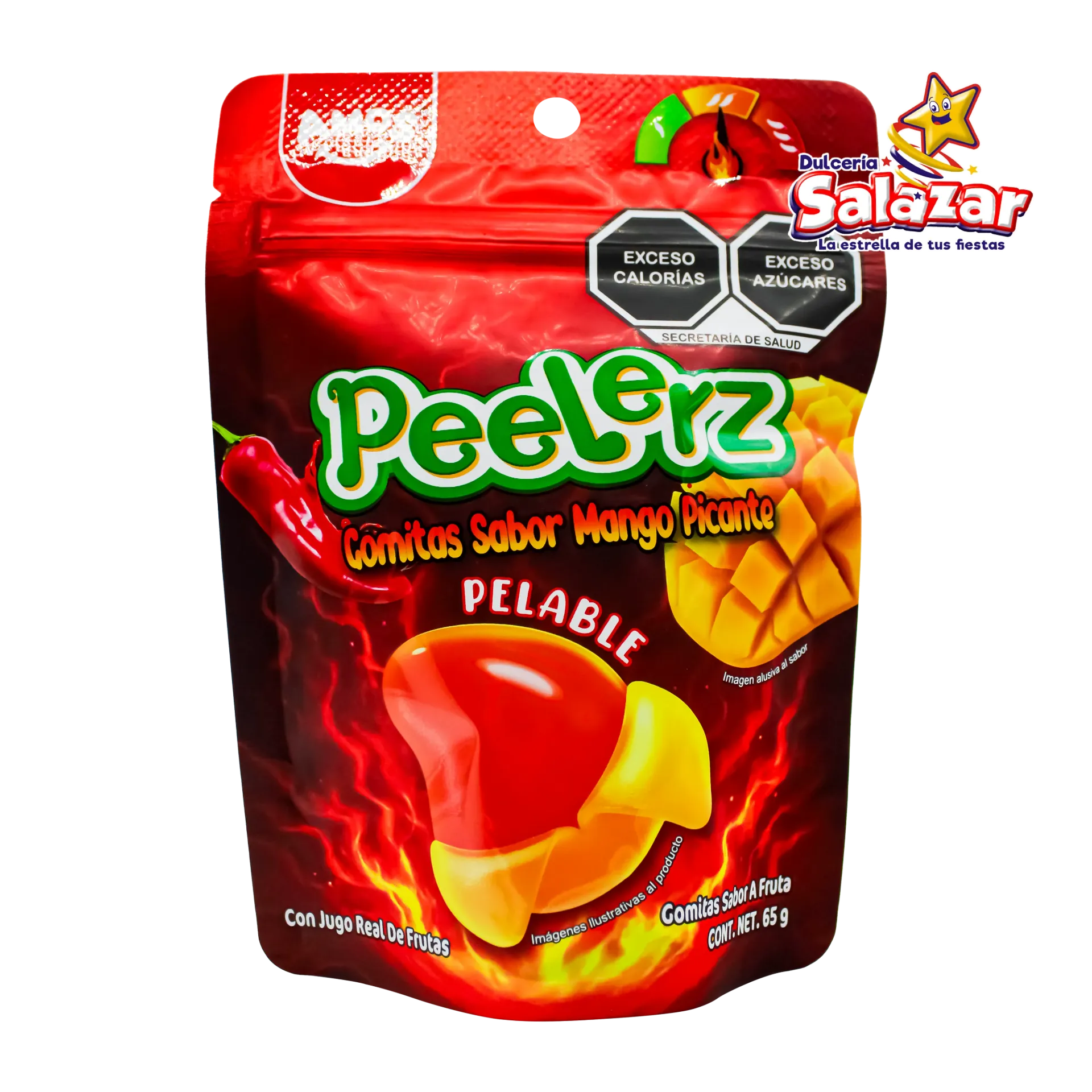 [COLO0034] GOMITA PEELERZ MANGO ENCHILADO -B.65GR- "C/48/1"