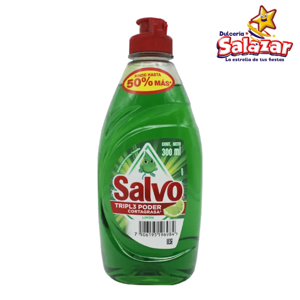 JABON LIQUIDO SALVO -BOT.300ML- "C/12/1" 