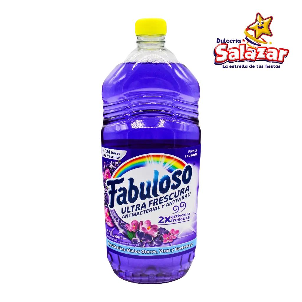[ABARROTE0070] FABULOSO FRESCURA ACTIVA -BOT.1L- "C/12/1" 