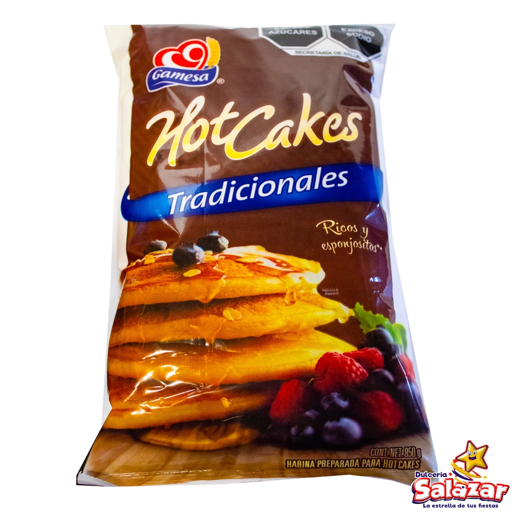 [ABARROTE0074] HARINA HOT CAKES GAMESA -B.850G- "C/10/1" 