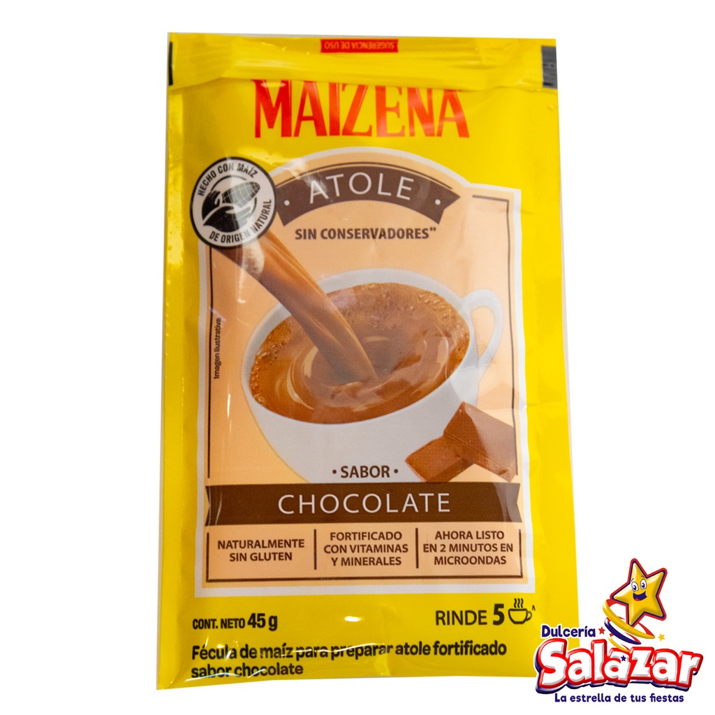 [ABARROTE0082] MAIZENA CHOCOLATE -B.47G- "C/24/1" 
